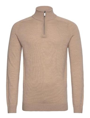 Bs Pelle Regular Fit Knitwear Bruun & Stengade Beige