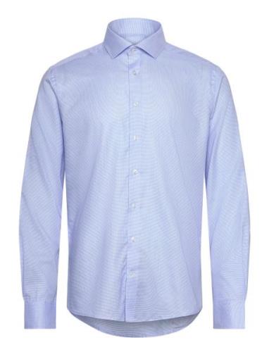 Bs Wiggins Slim Fit Shirt Bruun & Stengade Blue