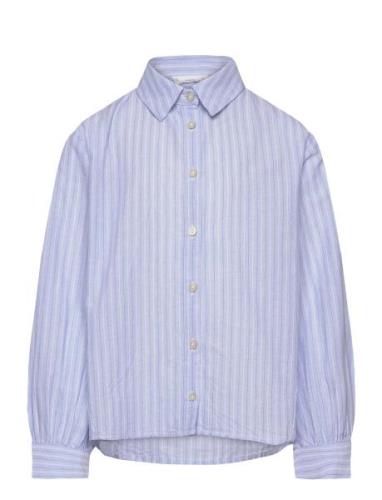 Striped Shirt Mango Blue