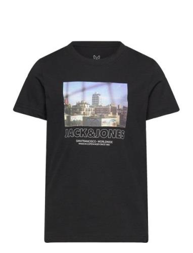 Jorportland Tee Ss Crew Neck Fst Jnr Jack & J S Black