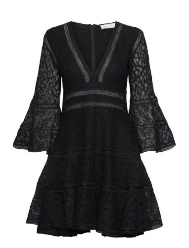 Millie Lace Mini Dress Love Lolita Black