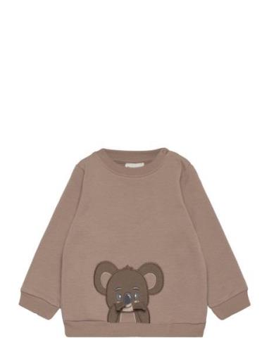 Sweatshirt Ls Minymo Brown