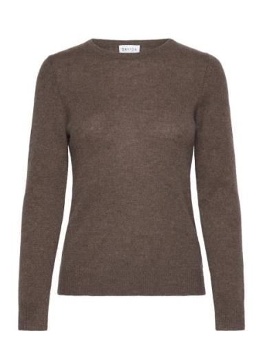 Basic Sweater Loose Tension Davida Cashmere Brown