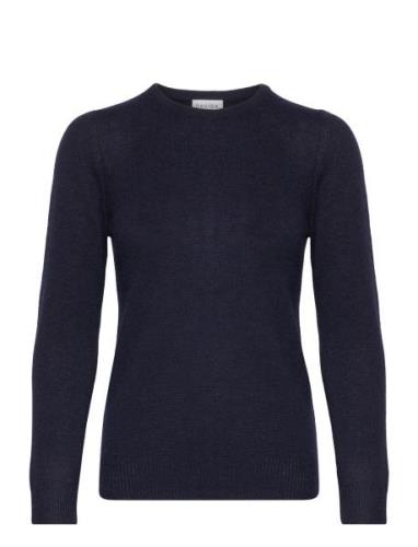 Basic Sweater Loose Tension Davida Cashmere Navy