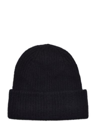 Slfmaline Lano Knit Beanie Noos Selected Femme Black