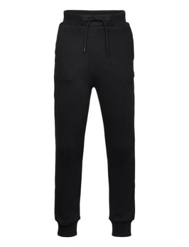 Badge Jog Pant - Gots/Vegan Knowledge Cotton Apparel Black