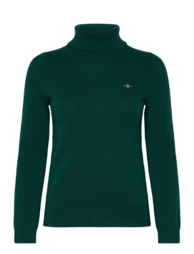 Extrafine Lambswool Rollneck GANT Green