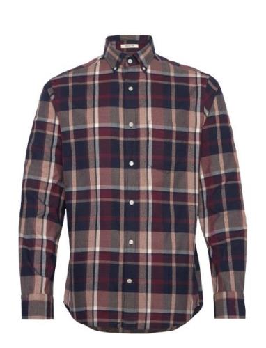 Reg Jaspe Check Shirt GANT Navy