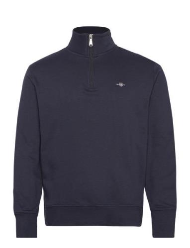 Emb Archive Shield Half Zip GANT Navy