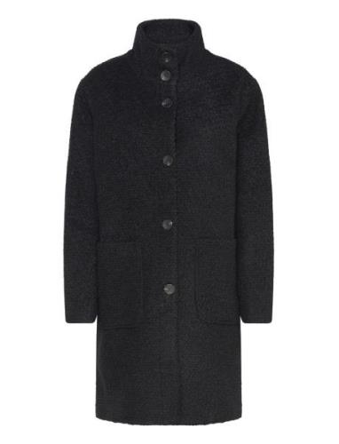 Ferddysz Coat Outerwear Saint Tropez Black