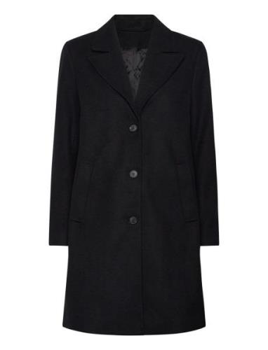 Slfnew Alma Wool Coat Noos Selected Femme Black