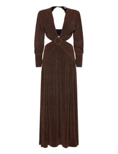 Mabel Maxi Dress Love Lolita Brown