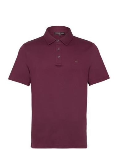 Sleek Mk Polo Michael Kors Burgundy