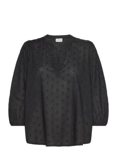 Kajollia Blouse Kaffe Black