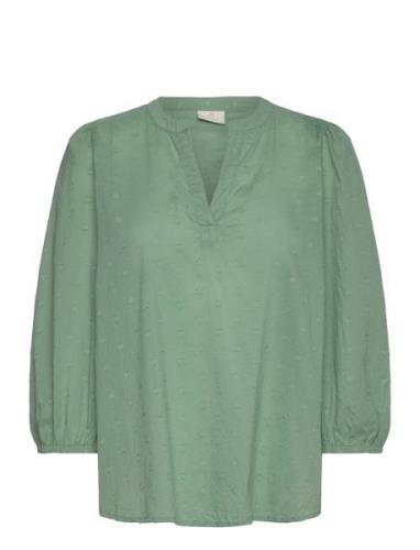 Kajollia Blouse Kaffe Green