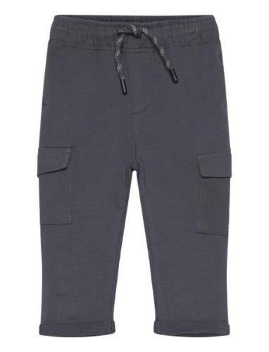 Cotton Jogger Cargo Pants Mango Grey