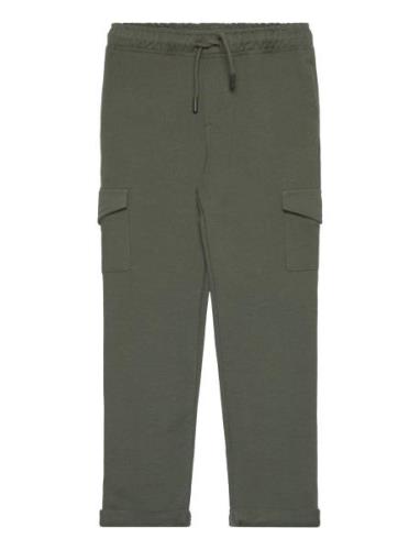 Cotton Jogger Cargo Pants Mango Green