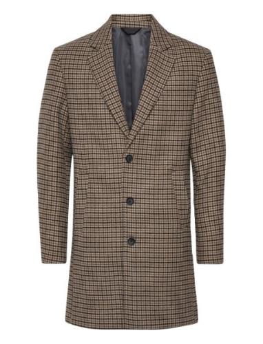 Jjeharrison Wool Coat Sn Jack & J S Brown