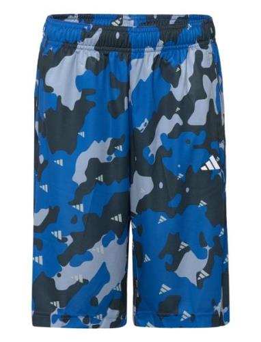 Train Essentials Seasonal Aeroready Allover Print Regular-Fit Shorts A...