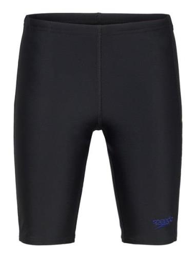 Boys Plastisol Placement Jammer Speedo Black