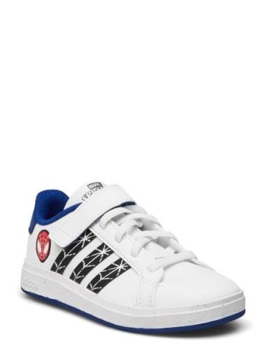 Grand Court Spider-Man El K Adidas Sportswear White