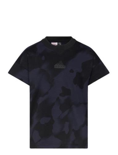 Jg Fi Aop T Adidas Sportswear Black