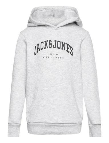 Jjecaleb Varsity Sweat Hood Noos Jnr Jack & J S Grey