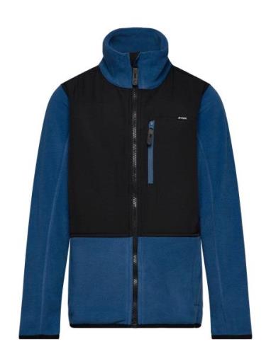 Carson Fleece Jacket ZigZag Blue