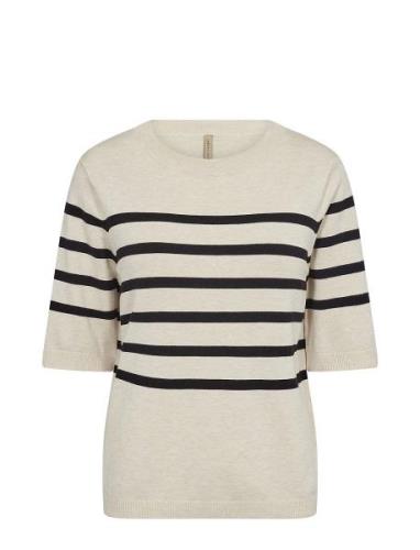 Sc-Dollie Stripe Soyaconcept Beige