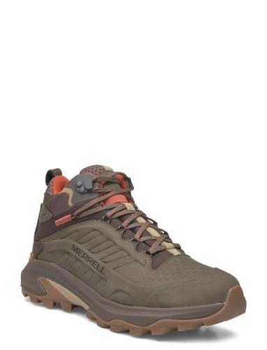 Men's Moab Speed 2 Ltr Mid Wp - Oli Merrell Khaki