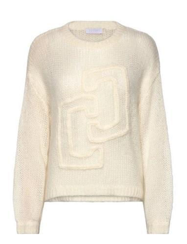 Knit With Large Emblem Coster Copenhagen Cream