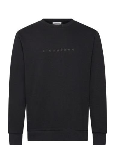 O-Neck Brand Carrier Sweatshirt Lindbergh Black