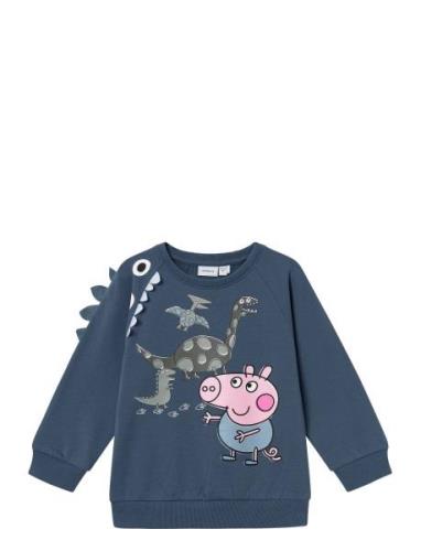 Nmmapo Peppapig Nreg Sweat Bru Cplg Name It Navy