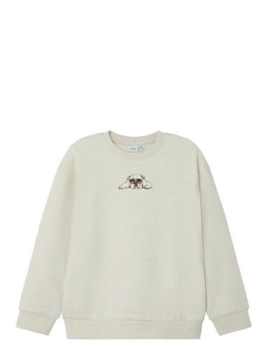 Nkmnakrave Ls Rlx Sweat Bru Name It Cream