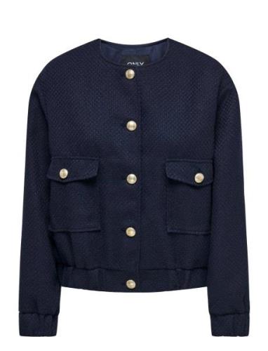 Onlgia Boucle Jacket Otw ONLY Navy