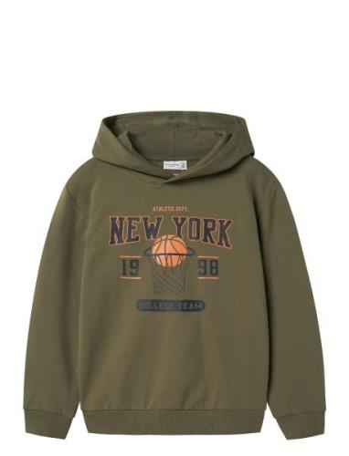 Nkmvugo Ls Nreg Sweat Wh Bru Name It Khaki