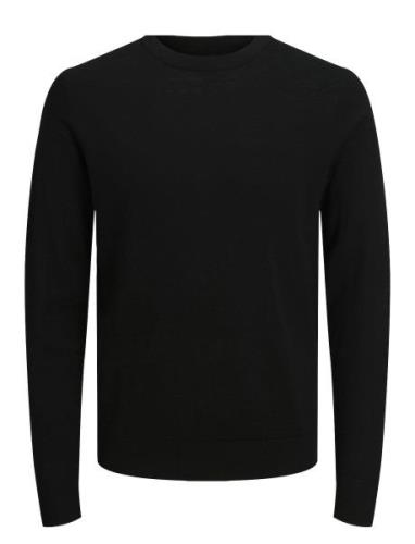 Jprblamerino Knit Crew Neck Jack & J S Black