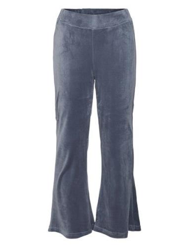 Vmathena Velvet Hw Flare Pant Jrs Girl Vero Moda Girl Blue