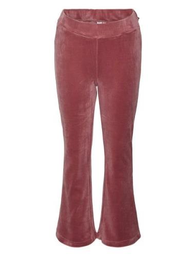 Vmathena Velvet Hw Flare Pant Jrs Girl Vero Moda Girl Red