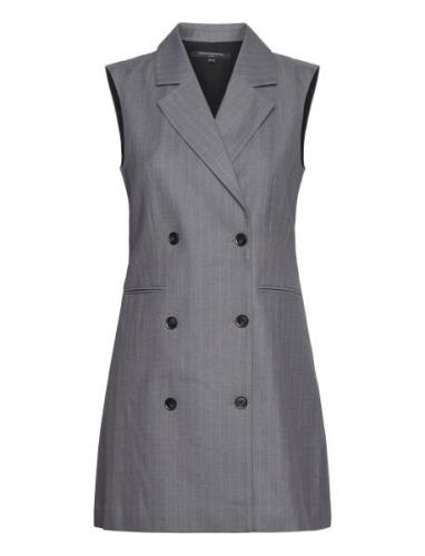 Fiorella Pin Stripe Tuxedo Dre French Connection Grey