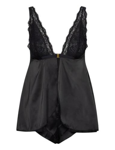 Bd Satin Lace Mariah Hunkemöller Black