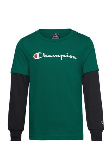 Long Sleeve T-Shirt Champion Green