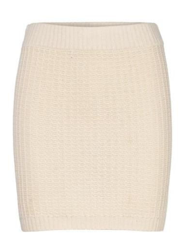 Vmomega Nw Short Skirt Boo Vero Moda Cream