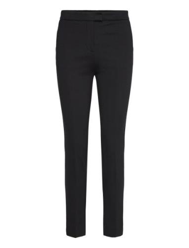 Rome-Knit Straight Trousers Mango Black