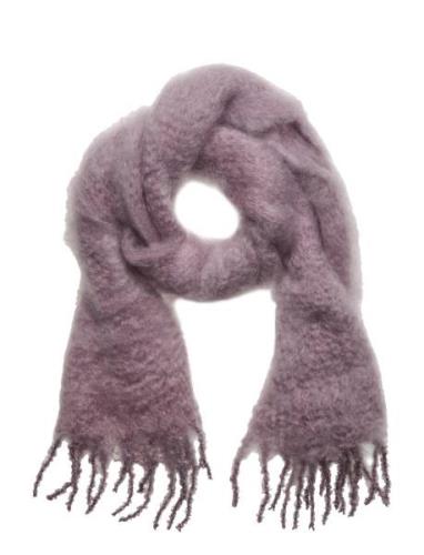 Aurora Kid Mohair Scarf Balmuir Purple