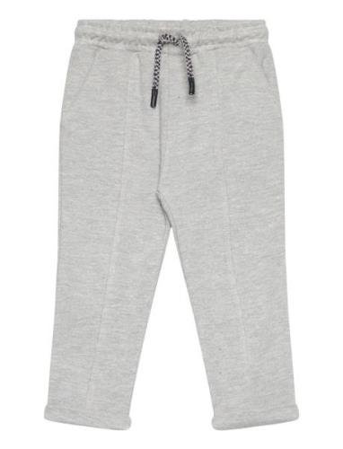 Cotton Jogger-Style Trousers Mango Grey