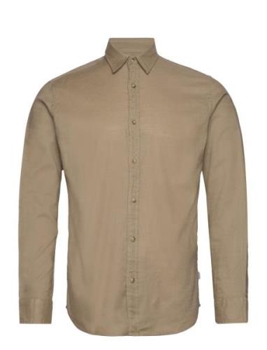 Jjslub Shirt Ls Jack & J S Brown