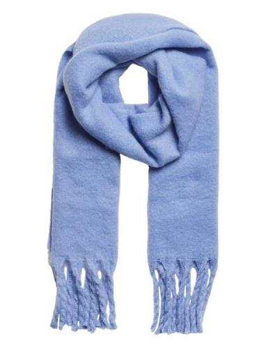 Pcnikita Long Scarf Noos Bc Pieces Blue