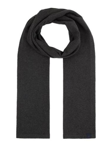 Cotton Cashmere Blend Scarf Tom Tailor Grey