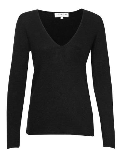 Wool & Cashmere V-Neck Rosemunde Black